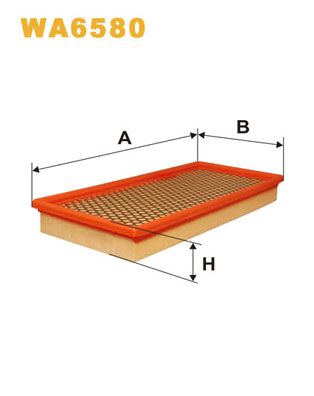 WIX FILTERS Õhufilter WA6580